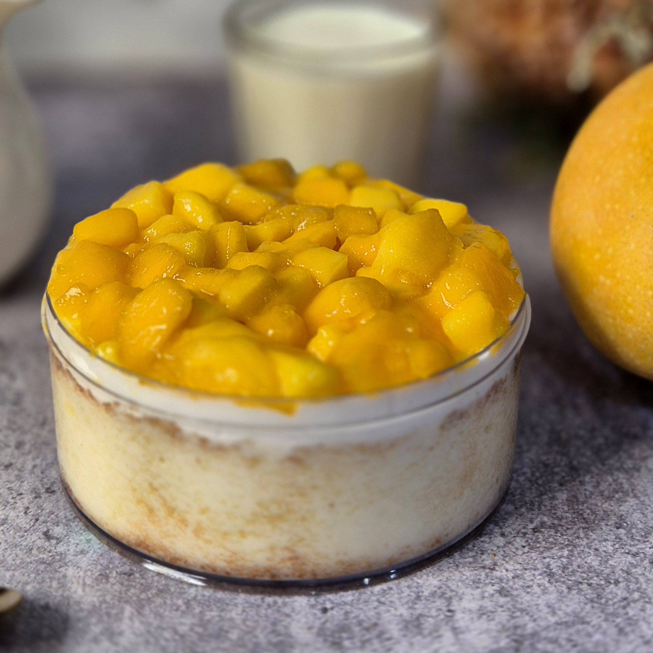 Mango Tres Leches Bento Cake - Image 2